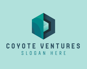 Generic Hexagonal Cube Technology logo design