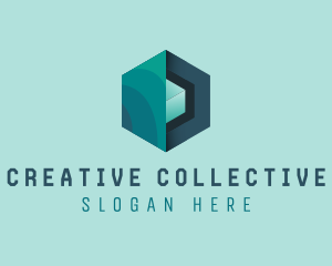 Generic Hexagonal Cube Technology logo design