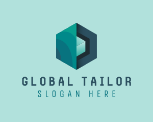 Generic Hexagonal Cube Technology logo design