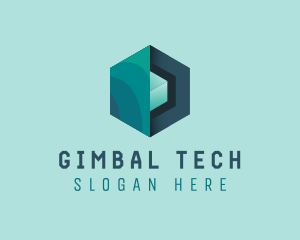 Generic Hexagonal Cube Technology logo design