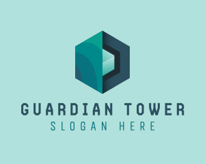 Generic Hexagonal Cube Technology logo design