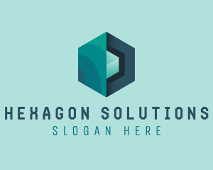 Generic Hexagonal Cube Technology logo design