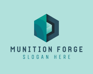 Generic Hexagonal Cube Technology logo design