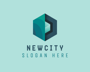 Generic Hexagonal Cube Technology logo design