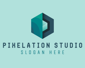 Generic Hexagonal Cube Technology logo design