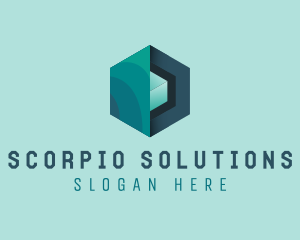 Generic Hexagonal Cube Technology logo design