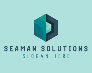 Generic Hexagonal Cube Technology logo design