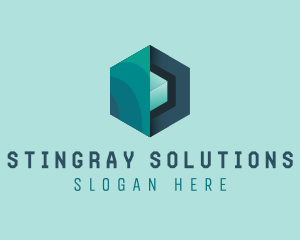 Generic Hexagonal Cube Technology logo design