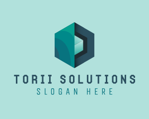 Generic Hexagonal Cube Technology logo design