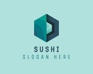 Generic Hexagonal Cube Technology logo design