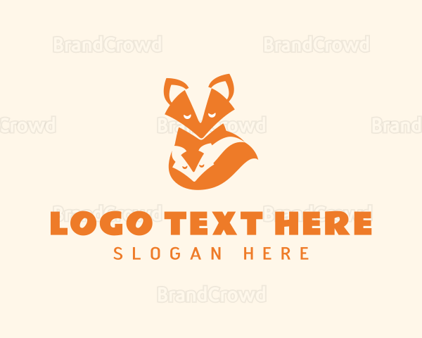 Sleep Fox Family Logo