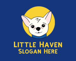Little - Cute Pet Chihuahua logo design