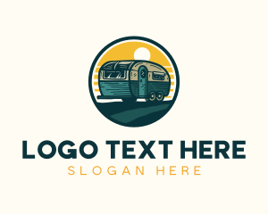 Trailer - Adventure Caravan Trailer logo design
