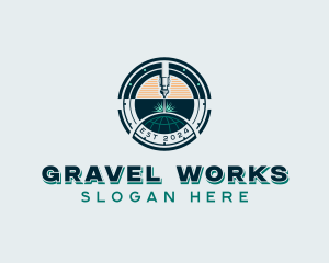 Industrial Laser Automation logo design