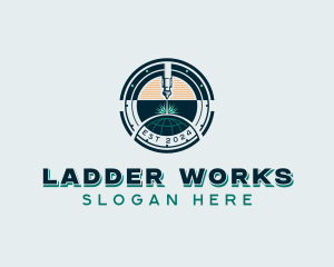 Industrial Laser Automation logo design