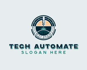 Industrial Laser Automation logo design