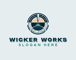 Industrial Laser Automation logo design