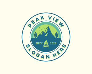 Mountain - Mountain Outdoor Camping logo design