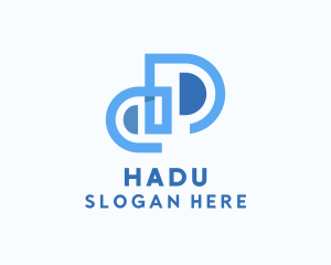 Application - Digital Modern Letter D logo design