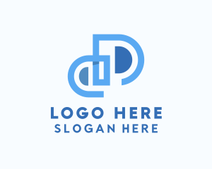 Electronics - Digital Modern Letter D logo design