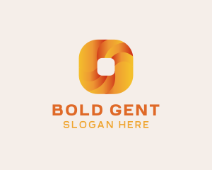 Gradient Technology Square logo design