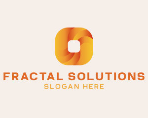 Gradient Technology Square logo design