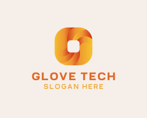 Gradient Technology Square logo design