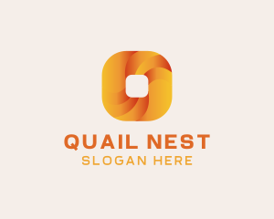 Gradient Technology Square logo design