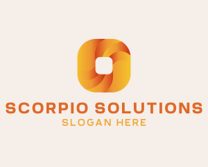 Gradient Technology Square logo design