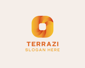 Gradient Technology Square logo design