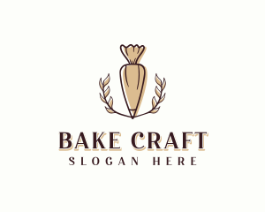 Baker Catering Patisserie logo design