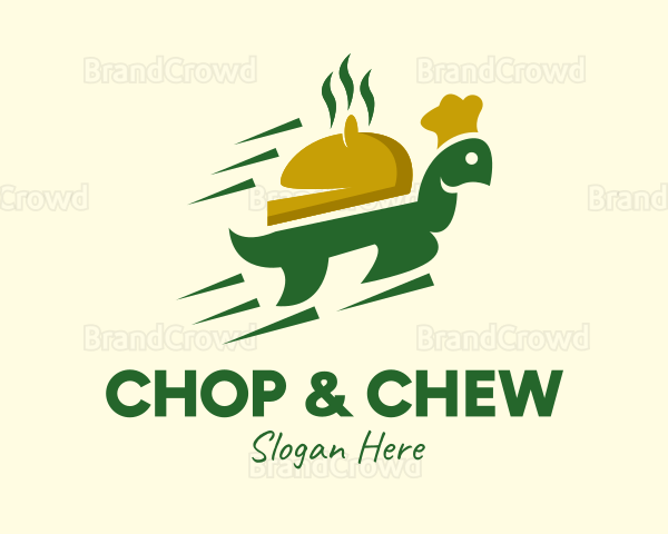Fast Turtle Food Delivery Logo