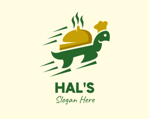 Fast Turtle Food Delivery Logo