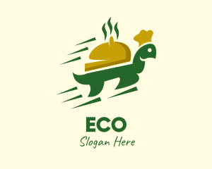 Toque - Fast Turtle Food Delivery logo design