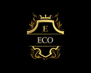 Luxury - Elegant Crown Shield logo design