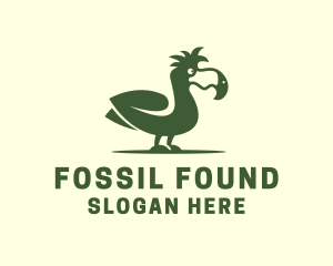 Extinct - Dodo Bird Wildlife logo design