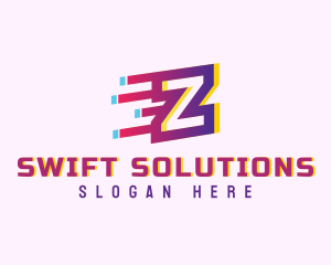 Speedy - Speedy Letter Z Motion Business logo design