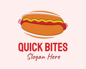 Fastfood - Hot Dog Snack logo design