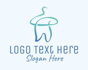 Dental - Dental Cleaning Hanger logo design