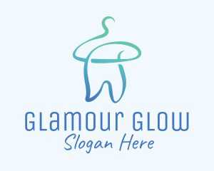 Oral Health - Dental Cleaning Hanger logo design