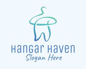 Hanger - Dental Cleaning Hanger logo design