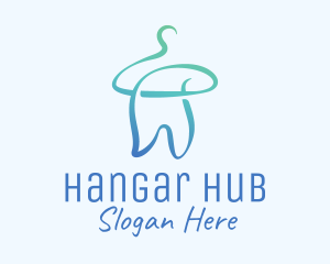 Hanger - Dental Cleaning Hanger logo design