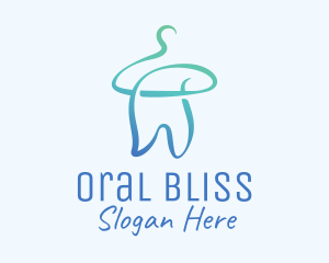 Oral - Dental Cleaning Hanger logo design