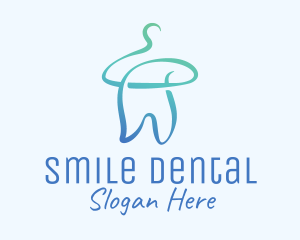 Dental Cleaning Hanger  logo design