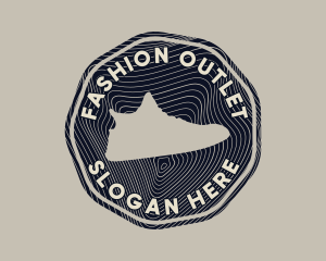 Sneaker Outlet Badge logo design