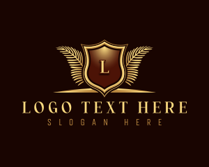 Shield - Luxury Boutique Crest logo design