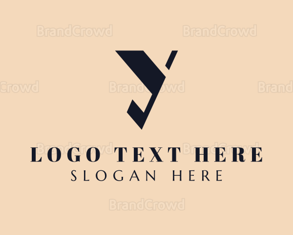Tailor Boutique Letter Y Logo