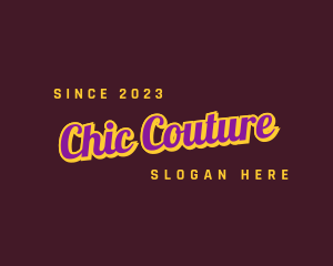 Style - Fancy Style Cursive logo design