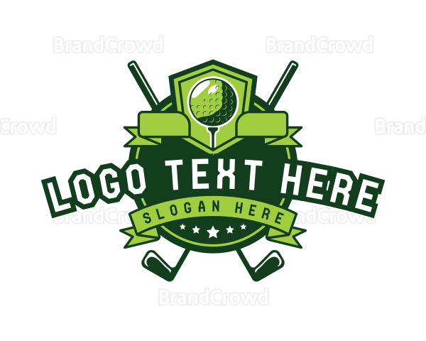 Golf Tournament League Logo