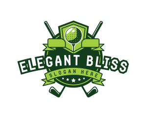 Emblem - Golf Tournament League logo design